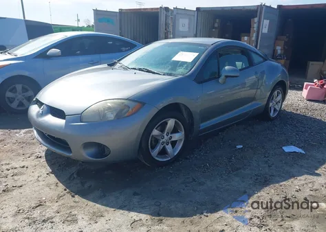 2007 Mitsubishi Eclipse Gs z USA, uszkodzony, nr VIN 4A3AK24F37E021962